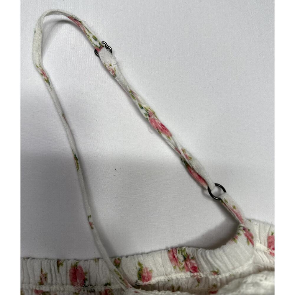 Ralph Lauren Denim & Supply white Sundress 100% Cotton gauze floral print Size L - Picture 12 of 13
